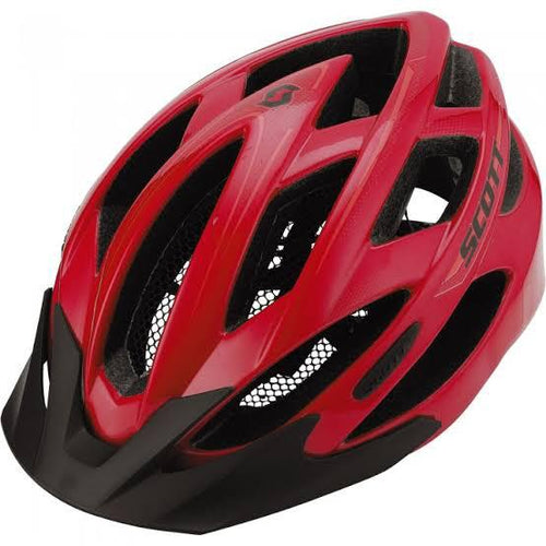 Casco rojo protector para adulto